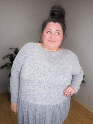 Peplum Perfection Flowy Dolman Top