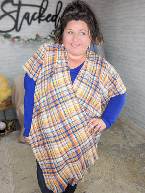 Tippy Tartan Plaid Kimono