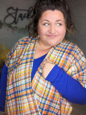 Tippy Tartan Plaid Kimono