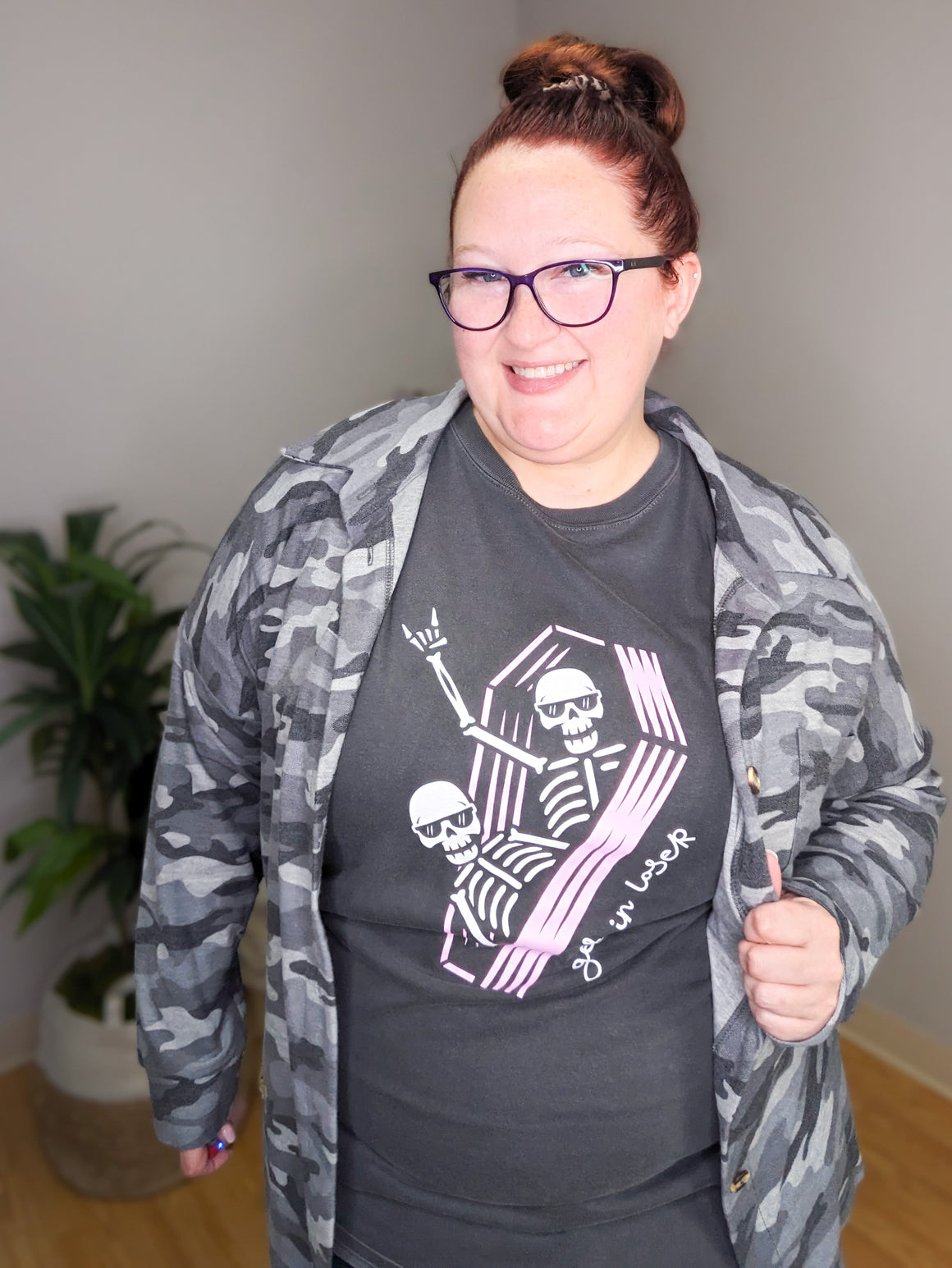 Get in Loser Skeleton Tee