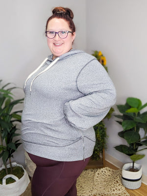 Zip It Up Hoodie in Soft Gray