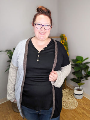 Split Feelings Cardigan