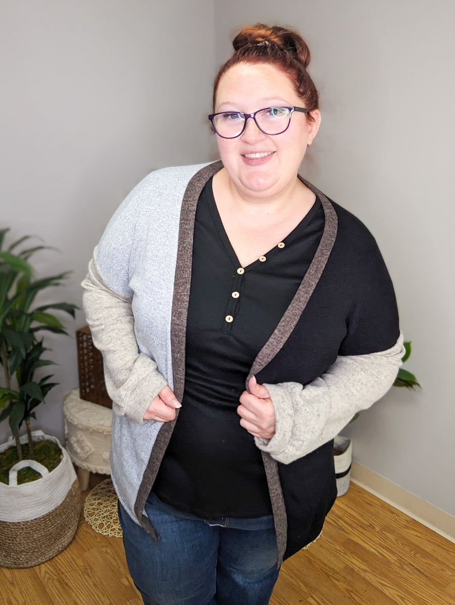 Split Feelings Cardigan