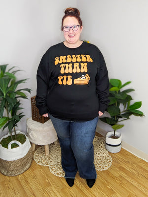 Sweeter Than Pie Graphic Pullover