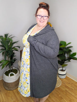 I've Got Sunshine Yellow Floral Dress