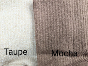 Lila Ribbed Boucle Knit Tank (2 colors)