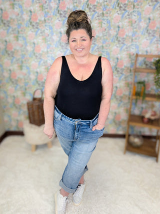 Reversible Wide Strap Long Tank (24 COLORS)-5- Year Round Underlayers-YELETE-Styled by Stacked - A Plus Size Women's Boutique in Lakeville, MN