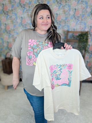 6- Graphic Tops He Makes All Things Beautiful Tee *DEAL* plus size clothing