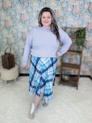 Meadow Textured Spring Sweater in Solids (5 Colors)-2- Long Sleeve Tops-MICHELLE MAE-Styled by Stacked - A Plus Size Women's Boutique in Lakeville, MN