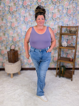 Judy Blue Tummy Control Straight Leg Jeans