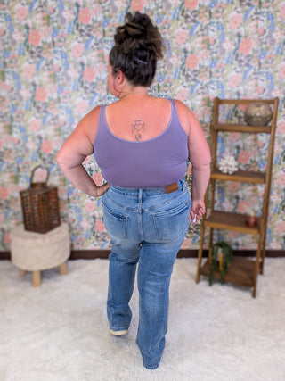 Judy Blue Tummy Control Straight Leg Jeans