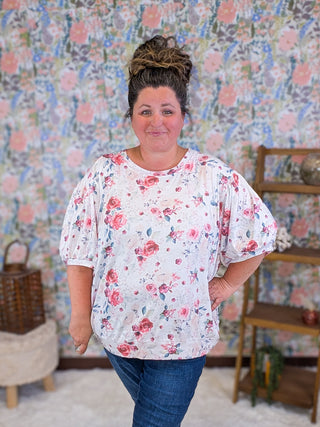 Maya Cozy Feminine Short Sleeve Top
