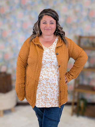Brady Cable Knit Hooded Cardigan (2 Colors)