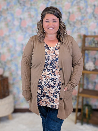 Morgana Long Sleeve Babydoll in Florals (5 Prints)