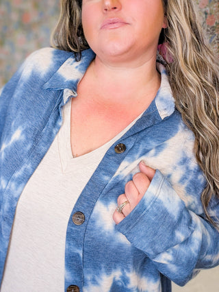 Marlena Super Soft Shirket in Ocean Vibes