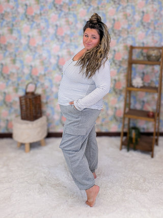 Penelope Scuba Joggers w/Cargo Pockets (3 Colors)