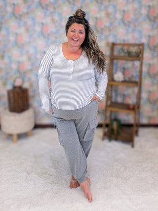 Penelope Scuba Joggers w/Cargo Pockets (3 Colors)