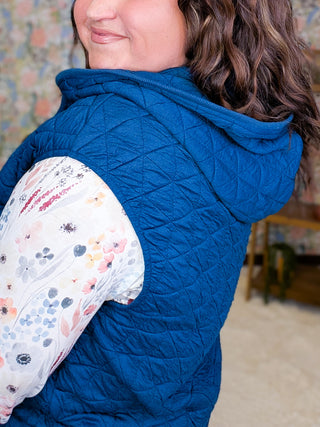 Lissa Premium Quilted Vest w/Hood (4 Colors)