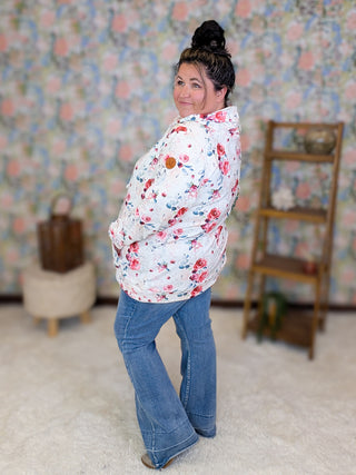 PHC Cloud Funnelneck Pullover in Rose Bloom