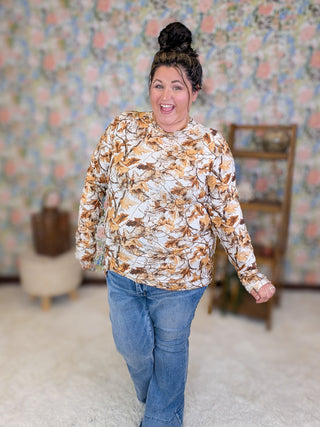 Blair Mockneck w/Thumbholes in Fall Vibes (3 Prints)