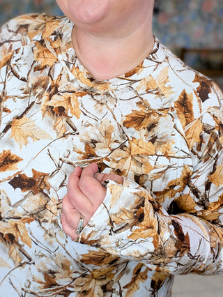 Blair Mockneck w/Thumbholes in Fall Vibes (3 Prints)