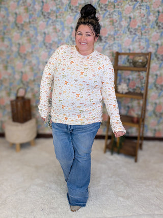 Blair Mockneck w/Thumbholes in Fall Vibes (3 Prints)