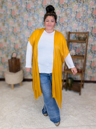 Kellie Dolman Long Sleeve w/Side Slits (2 Colors)