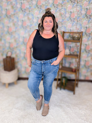 Judy Blue Shield Pocket Tummy Control Vintage Wash Skinny