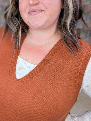 Ella Tunic Length Sweater Vest w/Pockets (2 Colors)