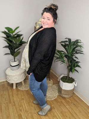 TRANSFORMATION COMPLETE COCOON CARDIGAN CARDIGAN ninexis 