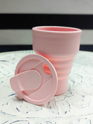 SALE- Collapsible Silicone Cups (4 colors)