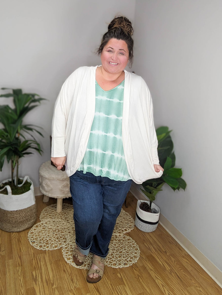 Judy Blue High Rise Weekender Slight-Cropped Wide Leg