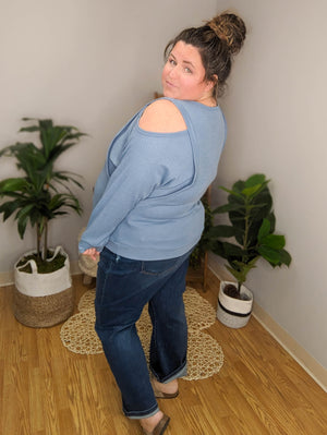 Judy Blue High Rise Weekender Slight-Cropped Wide Leg