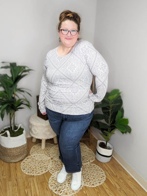 Judy Blue High Rise Weekender Slight-Cropped Wide Leg
