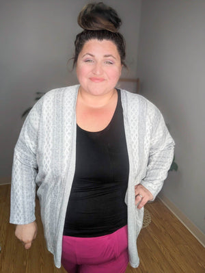 Lightweight Cable Knit Cardigan (2 colors) CARDIGAN BE STAGE 