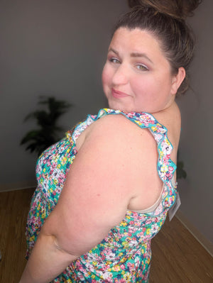 Budding Beauty Floral Smocked Tank (3 colors)