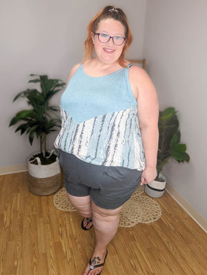 Splash of Tiedye Tank tanks voll 
