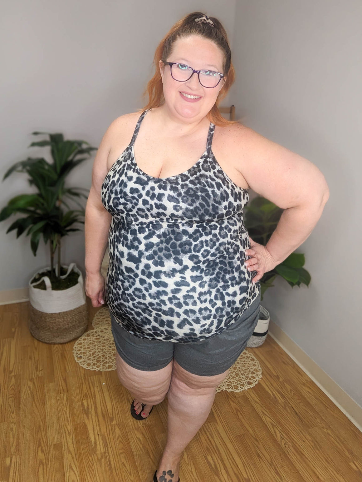 SALE- Bra Free Babes Padded Athletic Tank