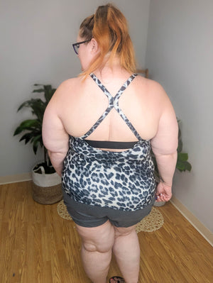 SALE- Bra Free Babes Padded Athletic Tank