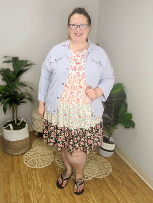 Lakeside Linen Snap Down Shacket (4 colors!)