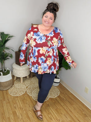 Without Fail 2.0 Tiered Vneck Top