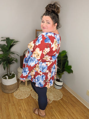 Without Fail 2.0 Tiered Vneck Top
