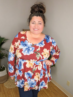 Without Fail 2.0 Tiered Vneck Top