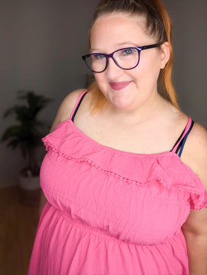 SALE- Ruffle Top Girly Maxi Dress (2 colors)