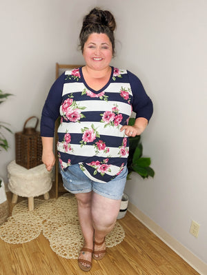 SALE- Damsel in Distressed Raw Cuffed Denim Shorts