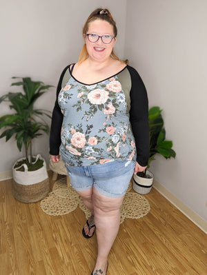 SALE- Damsel in Distressed Raw Cuffed Denim Shorts