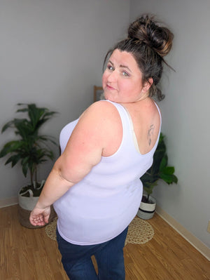 NEW Reversible Wide Strap Long Tank