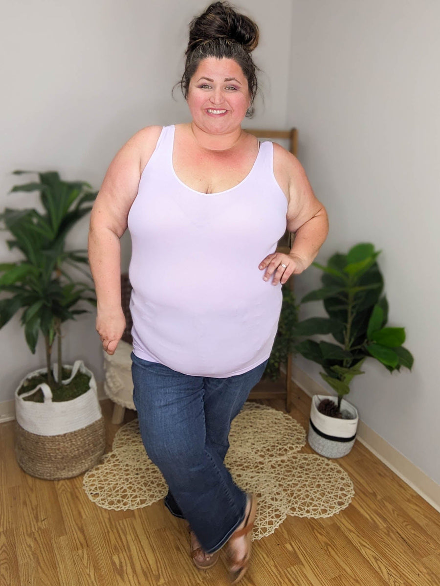 NEW Reversible Wide Strap Long Tank