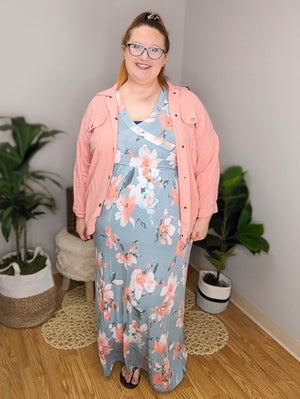 Lakeside Linen Snap Down Shacket (4 colors!)