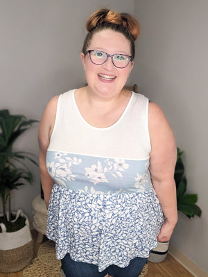 It Figures Block Printed Shaping Tank (2 colors)